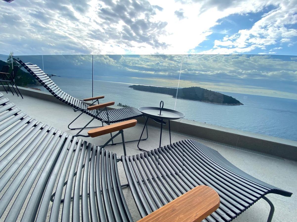New&Luxury Apartment With An Outstanding View - Bombii Blue Dubrovnik Kültér fotó
